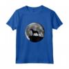 Coonhound Inglese Americano Luna Maglietta - Design American English Coonhound di notte - Accessori e Abbigliamento HapTiger
