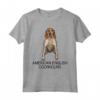 Crazy American English Coonhound Lover - Maglietta per Amanti dei Cani Pazzi - Regalo Divertente per Proprietari di Coonhound