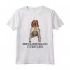 Crazy American English Coonhound Lover - Maglietta per Amanti dei Cani Pazzi - Regalo Divertente per Proprietari di Coonhound