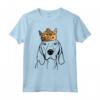 Maglietta con Corona del Cane Coonhound Inglese Americano - Design Unico per Amanti della Razza - Ideale per Appassionati di Cani