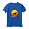 Coonhound Inglese Americano Sunrise Maglietta - Abbigliamento per Amanti degli Animali - Acquista Online