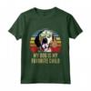 Il mio Cane Preferito Bambino Divertente American English Coonhound Maglietta - Stile Retrò Vintage per Amanti dei Cani