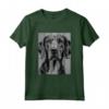 Freddo Americano Inglese Coonhound Ritratto In Bianco E Nero Maglietta - Regalo Ideale per Amanti dei Cani - Compleanni, Ringraziamento, Natale