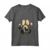 Donna Cane Mamma Papà - Maglietta Black and Tan Coonhound con Collo a V - Regalo Ideale per Amanti dei Cani a Natale, Ringraziamento o Compleanni