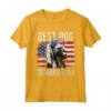 Bandiera Americana Miglior Cane Nonna Mai - Maglietta per Coonhounds - Regalo Divertente per Amanti dei Cani