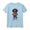 Coonhound - Giacca per Cani Nero e Marrone Chiaro Maglietta - Regalo Divertente per Amanti dei Cani - Ideale per Natale o Compleanni