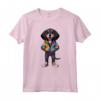 Coonhound - Giacca per Cani Nero e Marrone Chiaro Maglietta - Regalo Divertente per Amanti dei Cani - Ideale per Natale o Compleanni