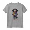 Coonhound - Giacca per Cani Nero e Marrone Chiaro Maglietta - Regalo Divertente per Amanti dei Cani - Ideale per Natale o Compleanni
