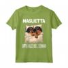 Pigiama ufficiale Coonhound Nero e Marrone Chiaro - Maglietta Divertente per Amanti dei Cani - Ideale per Donne, Uomini e Bambini