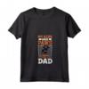 Donna Coonhound Nero e Marrone Papa Maglietta con Collo a V - Ideale per Padri Amanti dei Black and Tan Coonhound