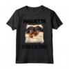 Pigiama ufficiale Coonhound Nero e Marrone Chiaro - Maglietta con Grafica Divertente per Amanti dei Cani