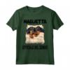 Pigiama ufficiale Coonhound Nero e Marrone Chiaro - Maglietta con Grafica Divertente per Amanti dei Cani