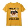 Pigiama ufficiale Coonhound Nero e Marrone Chiaro - Maglietta con Grafica Divertente per Amanti dei Cani