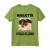 Pigiama ufficiale Coonhound Nero e Marrone Chiaro - Maglietta con Grafica Divertente per Amanti dei Cani