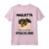 Pigiama ufficiale Coonhound Nero e Marrone Chiaro - Maglietta con Grafica Divertente per Amanti dei Cani