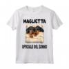 Pigiama ufficiale Coonhound Nero e Marrone Chiaro - Maglietta con Grafica Divertente per Amanti dei Cani