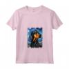 Cane Coonhound Nero e Marrone Chiaro - T-shirt Pittura Notturna - Regalo per Amanti di Black and Tan Coonhound - Ideale per Natale o Compleanno