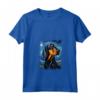 Cane Coonhound Nero e Marrone Chiaro - T-shirt Pittura Notturna - Regalo per Amanti di Black and Tan Coonhound - Ideale per Natale o Compleanno