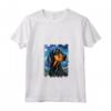 Cane Coonhound Nero e Marrone Chiaro - T-shirt Pittura Notturna - Regalo per Amanti di Black and Tan Coonhound - Ideale per Natale o Compleanno
