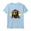 LGBTQ - Cane Coonhound Nero e Marrone Chiaro - Arcobaleno Love Gay Pride Maglietta - Sostegno e Uguaglianza per la Comunità LGBTQ+