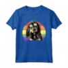 LGBTQ - Cane Coonhound Nero e Marrone Chiaro - Arcobaleno Love Gay Pride Maglietta - Sostegno e Uguaglianza per la Comunità LGBTQ+