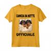 Pigiama ufficiale Coonhound nero e marrone chiaro - Maglietta divertente per amanti dei cani - Ideale per uomini, donne e bambini