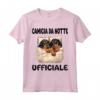 Pigiama ufficiale Coonhound nero e marrone chiaro - Maglietta divertente per amanti dei cani - Ideale per uomini, donne e bambini
