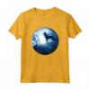 Moon Dog - Maglietta Black and Tan Coonhound - Regalo per amanti dei cani - Compleanno, Halloween, Natale