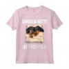 Pigiama ufficiale Coonhound nero e marrone chiaro Maglietta - Divertente Abbigliamento con Grafica di Cani per Donne, Uomini e Bambini