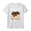 Pigiama ufficiale Coonhound nero e marrone chiaro Maglietta - Divertente Abbigliamento con Grafica di Cani per Donne, Uomini e Bambini