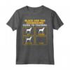 T-shirt Coonhound nera e marrone chiaro - Guida divertente all'allenamento Maglietta per amanti dei cani - Ideale per regali unici