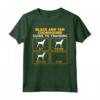 T-shirt Coonhound nera e marrone chiaro - Guida divertente all'allenamento Maglietta per amanti dei cani - Ideale per regali unici