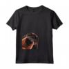 Divertente Cane Curioso Nero e Marrone Coonhound Maglietta - Ideale Regalo per Appassionati di Cani Black and Tan