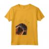 Divertente Cane Curioso Nero e Marrone Coonhound Maglietta - Ideale Regalo per Appassionati di Cani Black and Tan