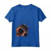 Divertente Cane Curioso Nero e Marrone Coonhound Maglietta - Ideale Regalo per Appassionati di Cani Black and Tan