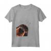 Divertente Cane Curioso Nero e Marrone Coonhound Maglietta - Ideale Regalo per Appassionati di Cani Black and Tan