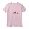 Donna Coonhound Nero e Marrone Chiaro + Beer Dog Dad Happy Men Amante degli Animali Domestici Maglietta con Collo a V - Unica T-shirt per Amanti dei Cani e della Birra - Ideale come Regalo Original per Uomini