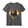 LGBTQ - Cane Coonhound nero e marrone chiaro, arcobaleno Love Gay Pride Maglietta - Sostegno e Orgoglio per la Comunità LGBT - Ideale per Eventi del Mese dell'Orgoglio