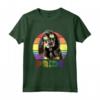 LGBTQ - Cane Coonhound nero e marrone chiaro, arcobaleno Love Gay Pride Maglietta - Sostegno e Orgoglio per la Comunità LGBT - Ideale per Eventi del Mese dell'Orgoglio