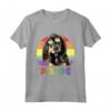 LGBTQ - Cane Coonhound nero e marrone chiaro, arcobaleno Love Gay Pride Maglietta - Sostegno e Orgoglio per la Comunità LGBT - Ideale per Eventi del Mese dell'Orgoglio