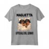 Pigiama ufficiale Coonhound nero e marrone chiaro Maglietta - Divertente Abbigliamento per Amanti dei Cani