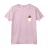 Horse in Pocket T-shirt Funny Horse Maglietta - Design Unico con Cavallo in Tasca - Leggera e Divertente