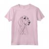 Linea per Cani Coonhound Nera e Marrone Chiaro - Maglietta Stile Minimalista per Mamma e Papà - Regalo Divertente per Amanti dei Cani - Ideale per Natale, Ringraziamento o Compleanni