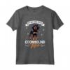Mamma Coonhound nera e marrone - Maglietta Black and Tan per Donne Amanti dei Cani - Ideale per Allevatrici di Coonhound