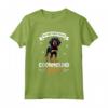 Mamma Coonhound nera e marrone - Maglietta Black and Tan per Donne Amanti dei Cani - Ideale per Allevatrici di Coonhound