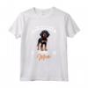 Mamma Coonhound nera e marrone - Maglietta Black and Tan per Donne Amanti dei Cani - Ideale per Allevatrici di Coonhound