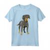 Coonhound Nero e Marrone Chiaro - Maglietta Leggera per Amanti dei Cani da Caccia - Coonhound Love