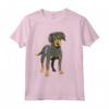 Coonhound Nero e Marrone Chiaro - Maglietta Leggera per Amanti dei Cani da Caccia - Coonhound Love