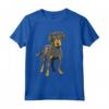 Coonhound Nero e Marrone Chiaro - Maglietta Leggera per Amanti dei Cani da Caccia - Coonhound Love