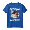Pigiama ufficiale Coonhound Dog nero e marrone chiaro Maglietta - Divertente abbigliamento con cane - Ideale come regalo